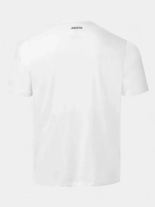 Musto M Flag Ss Tee férfi rövid ujjú póló fehér színben 7