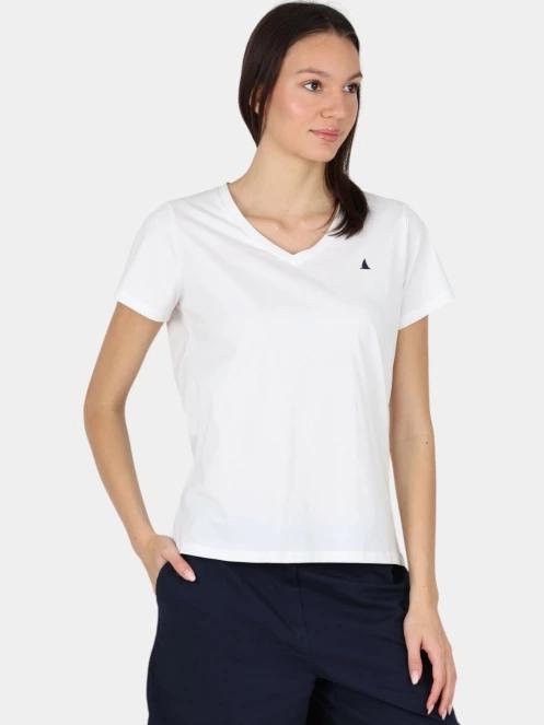 Musto W Original V Neck Ss Tee női rövid ujjú póló fehér színben 3