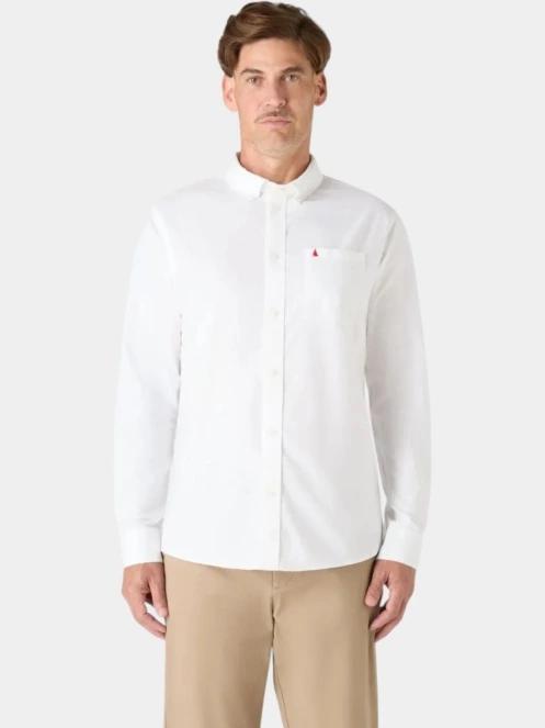 Musto M Original Oxford SH férfi hosszú ujjú ing fehér színben 2