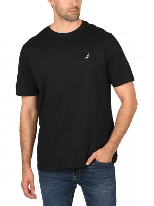 Nautica Bowen T-Shirt férfi rövid ujjú póló fekete színben 2