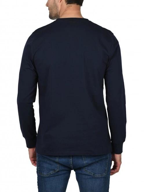 Nautica Ronan LS T-Shirt férfi hosszú ujjú póló sötétkék színben 4