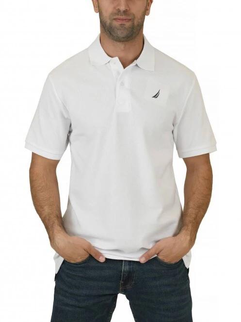 Nautica Calder Polo Shirt férfi galléros póló fehér színben 2
