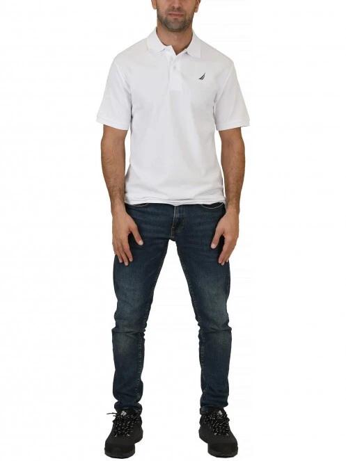 Nautica Calder Polo Shirt férfi galléros póló fehér színben 5
