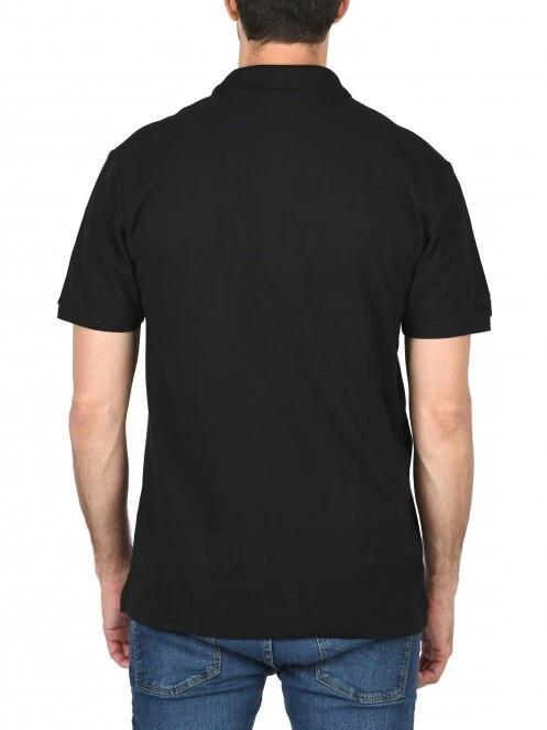 Nautica Calder Polo Shirt férfi galléros póló fekete színben 4
