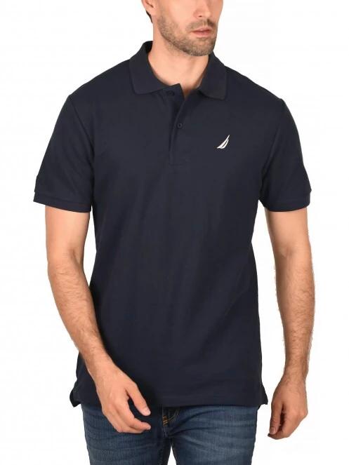 Nautica Calder Polo Shirt férfi galléros póló sötétkék színben 2