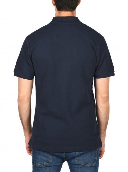 Nautica Calder Polo Shirt férfi galléros póló sötétkék színben 4