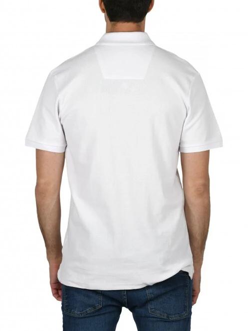 Nautica Calder Polo Shirt férfi galléros póló fehér színben 4