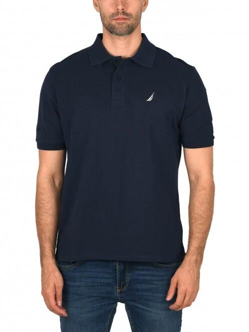 Nautica Brent Polo Shirt férfi galléros póló sötétkék színben 2