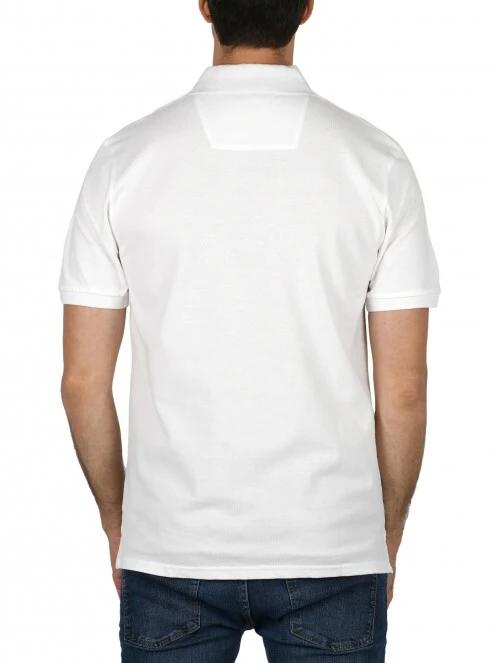 Nautica Brent Polo Shirt férfi galléros póló fehér színben 4