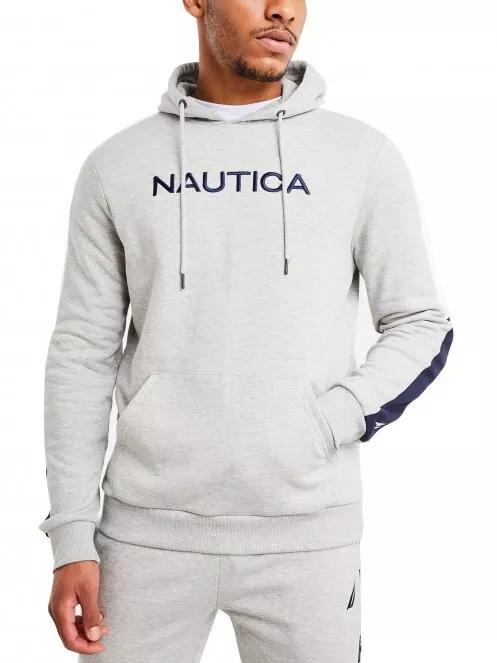 Nautica Bourne OH Hoody férfi kapucnis pulóver szürke színben 2