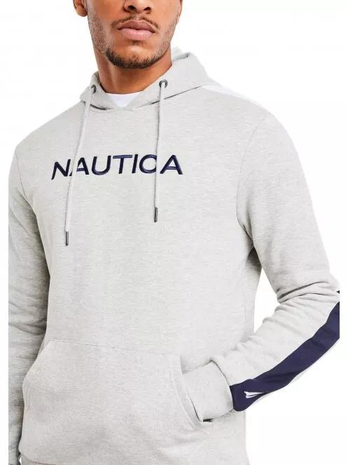 Nautica Bourne OH Hoody férfi kapucnis pulóver szürke színben 5
