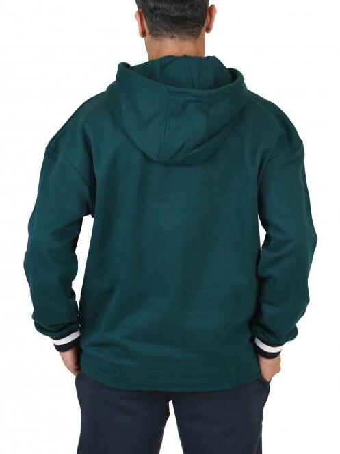Nautica Snyder Oversized Hoody férfi pulóver világoskék színben 4