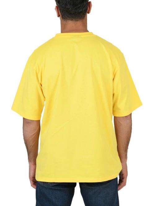 Nautica Clarkeson Oversized T-Shirt férfi rövid ujjú póló sárga színben 4