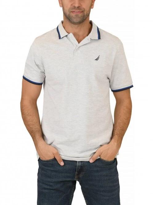 Nautica Platte Polo Shirt férfi galléros póló fehér színben 2