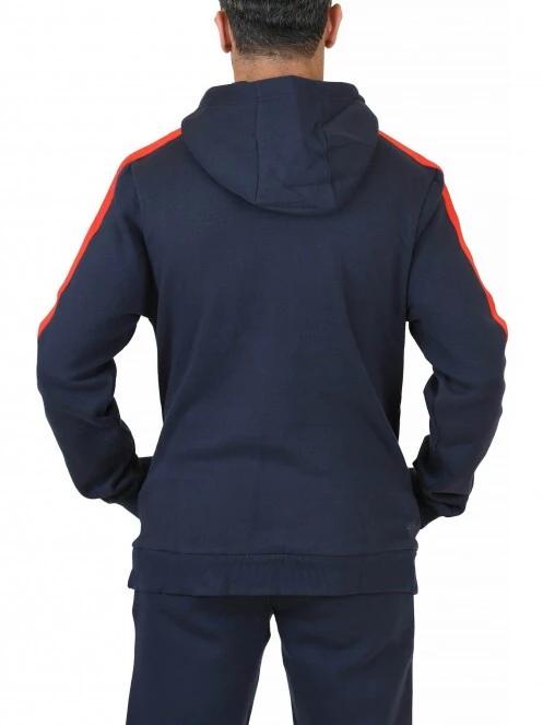 Nautica Teton OH Hoody férfi kapucnis pulóver sötétkék színben 3