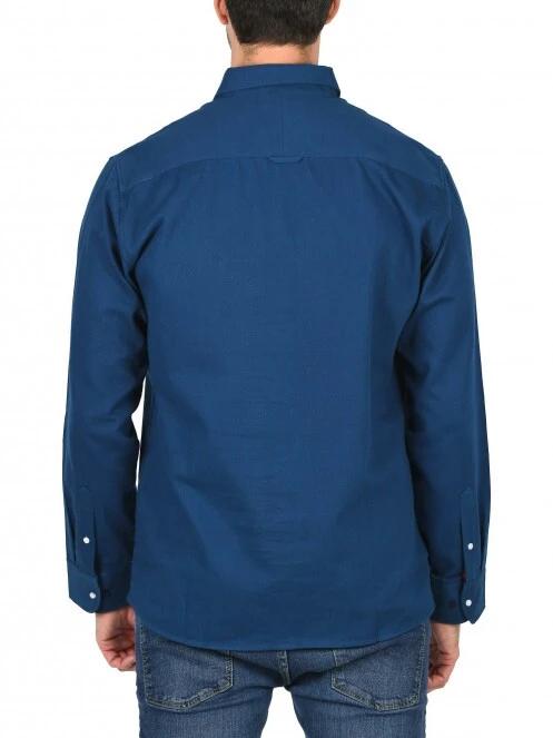 Nautica Tidwell LS Shirt férfi hosszú ujjú ing sötétkék színben 4
