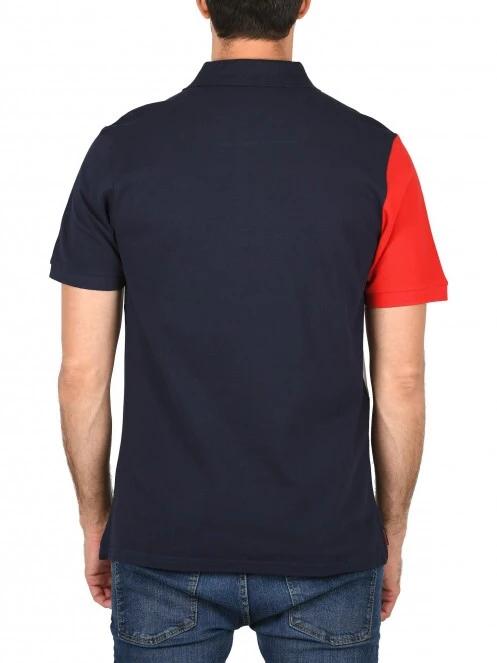 Nautica Buck Polo Shirt férfi galléros póló sötétkék színben 4