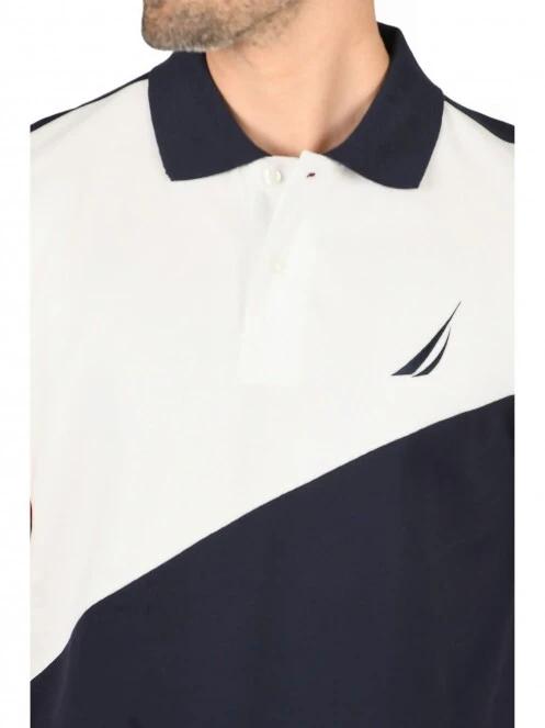 Nautica Buck Polo Shirt férfi galléros póló sötétkék színben 5