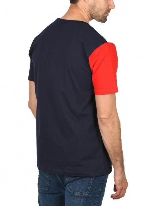 Nautica Falk T-Shirt férfi rövid ujjú póló sötétkék színben 4