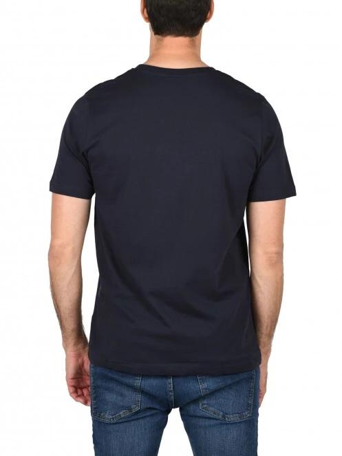 Nautica Matias T-Shirt férfi rövid ujjú póló sötétkék színben 4