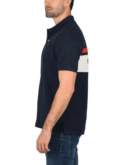 Nautica Maddox Polo Shirt férfi galléros póló sötétkék színben 3