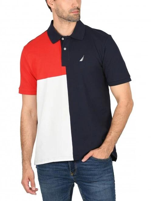 Nautica Jaxson Polo Shirt férfi galléros póló sötétkék színben 2