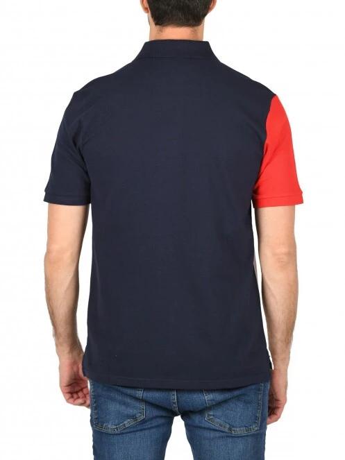 Nautica Jaxson Polo Shirt férfi galléros póló sötétkék színben 4