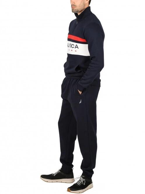 Nautica Hayes Jog Pant férfi tréning nadrág sötétkék színben 5