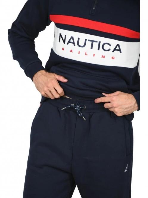 Nautica Hayes Jog Pant férfi tréning nadrág sötétkék színben 6