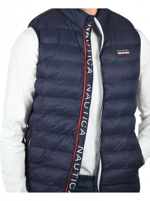 Nautica Holborn Gilet férfi mellény sötétkék színben 5
