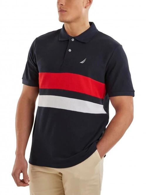 Nautica Holt Polo Shirt férfi rövid ujjú póló sötétkék színben 2