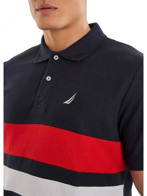 Nautica Holt Polo Shirt férfi rövid ujjú póló sötétkék színben 4