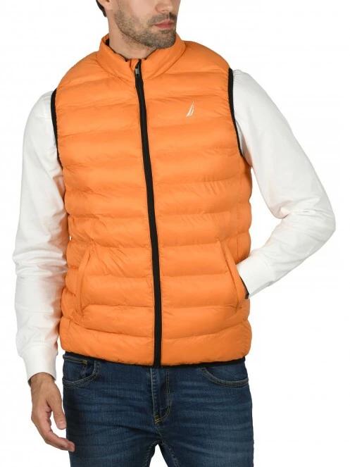 Nautica Morgan Gilet férfi mellény narancssárga színben 2