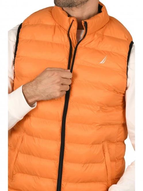 Nautica Morgan Gilet férfi mellény narancssárga színben 5
