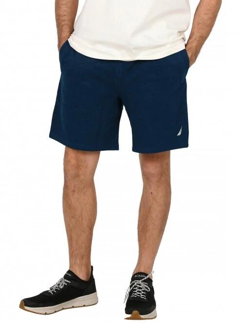 Nautica Keegan Fleece Short férfi rövidnadrág kék színben 2