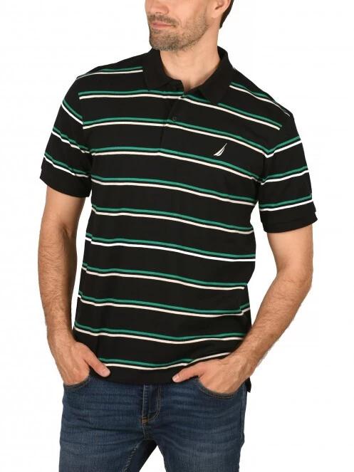 Nautica Arif Polo Shirt férfi galléros póló fekete színben 2