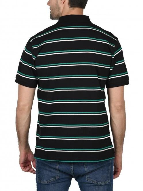 Nautica Arif Polo Shirt férfi galléros póló fekete színben 4
