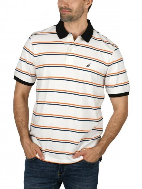 Nautica Arif Polo Shirt férfi galléros póló fehér színben 2