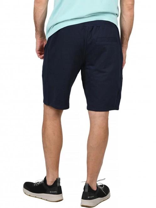 Nautica Locust Fleece Short férfi rövidnadrág sötétkék színben 4