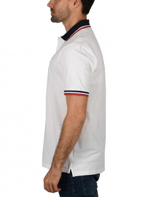 Nautica Odell Polo Shirt férfi galléros póló fehér színben 3