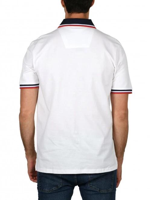 Nautica Odell Polo Shirt férfi galléros póló fehér színben 4