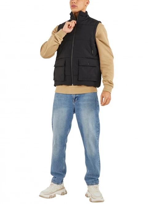 Nautica Emmett Gilet férfi mellény fekete színben 4