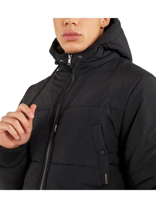Nautica Colne Padded Jacket férfi utcai kabát fekete színben 5