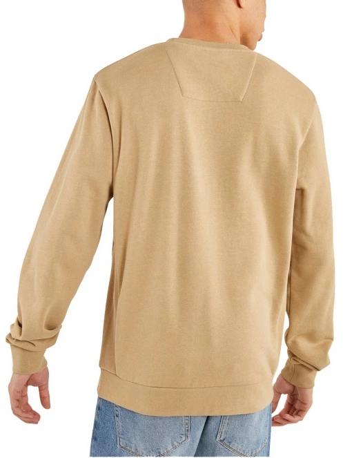Nautica Brayden Sweatshirt férfi pulóver barna színben 3