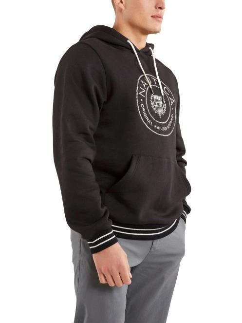 Nautica Hyde OH Hoody férfi kapucnis pulóver fekete színben 4