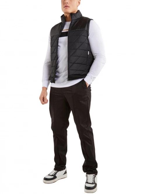 Nautica Kirk Gilet férfi mellény fekete színben 4
