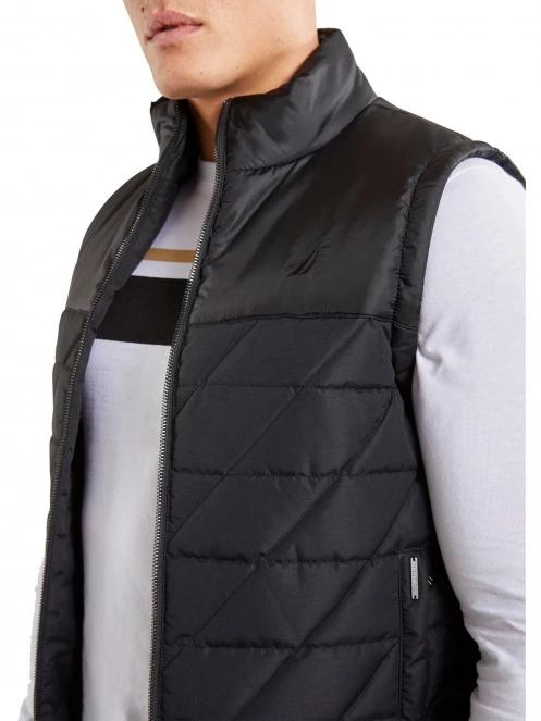 Nautica Kirk Gilet férfi mellény fekete színben 5