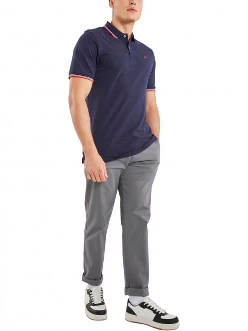 Nautica Sven Polo Shirt férfi rövid ujjú póló sötétkék színben 4