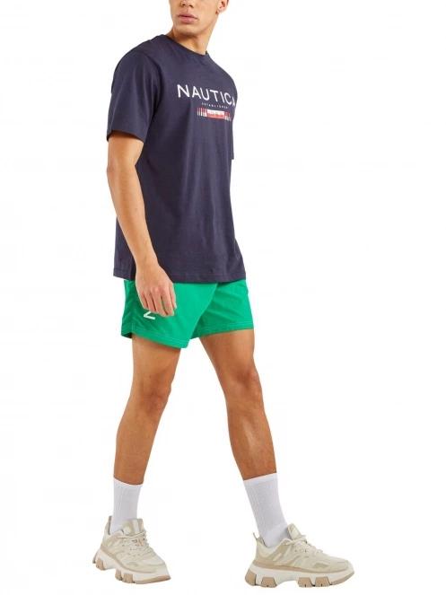 Nautica Quinn T-Shirt férfi rövid ujjú póló sötétkék színben 4