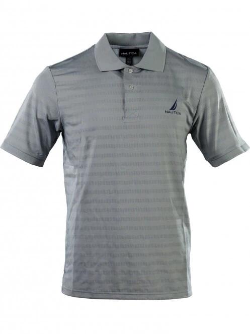 Nautica Leonard Polo Shirt férfi galléros póló szürke színben 2